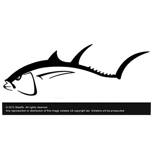 Steelfin Tuna Decal Sticker
