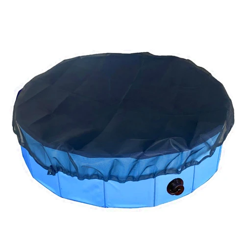 TYCGGN 2PCS Folding Dog Pool Mesh Cover Breathable Round Pool Mesh Cover Collects Rainwater Pet Folding Pool Mesh Cover Portable Pools Accessories Dog Pools (2PCS Calibre-32in/81cm)