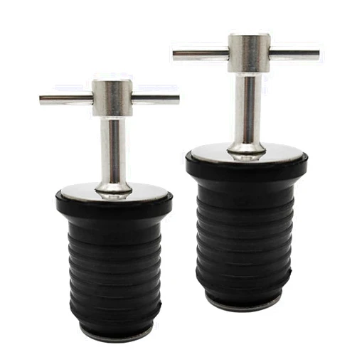 Milky Ocean-Stainless Steel T-Handle Drain Plug, for 1