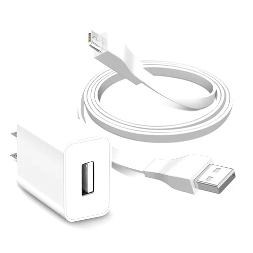 BCWJ NETS Boom 3 AC Wall Charge USB Cable Cord for UE Ultimate Ears Power Up Charging Dock, Boom 3, MEGABOOM 3 Blast, Boom 2, MEGABLAST, Wonderboom (White)