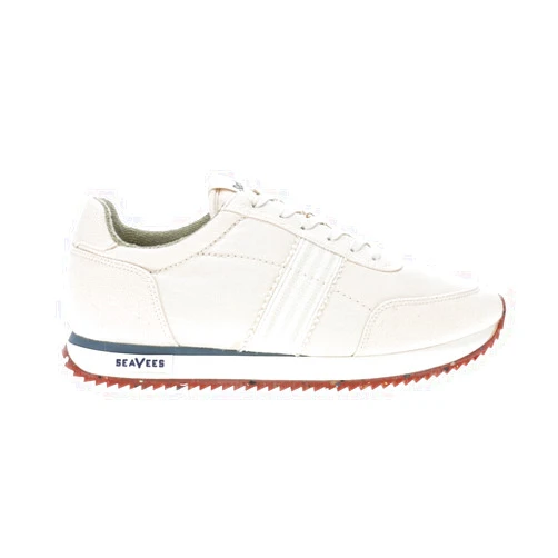 SEAVEES Mens Royal Runner Lace Up Sneakers Shoes Casual - Off White - Size 12 M