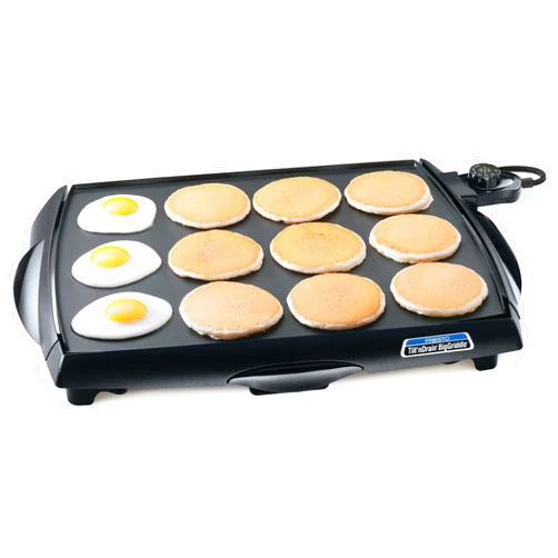 Presto 07046 Tilt 'n Drain Big Griddle Cool-Touch Electric Griddle