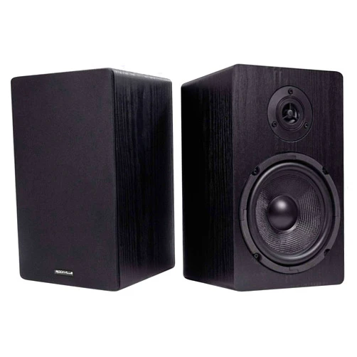 Rockville 2 RockShelf 64B 400w Black 6.5