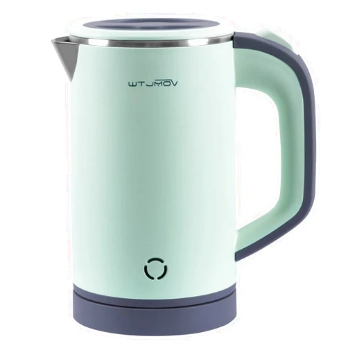 WTJMOV Small Electric Kettle Stainless Steel, 0.8L Portable Tea Kettle Auto Shut-off, Low Power Hot Water Kettle for Camping, Travel, Office and More