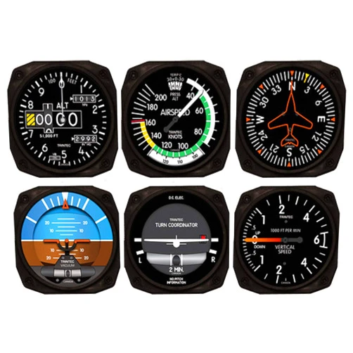Trintec New Trintec 2060 Series 6 Piece Instrument Coaster Set of 6 Coasters