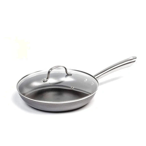 Lehman's Cast Iron Skillet - Nitrogen Hardened Cookware, Tough but Lightweight, No Need to Season, Heatproof Glass Lid Included - 11 inch