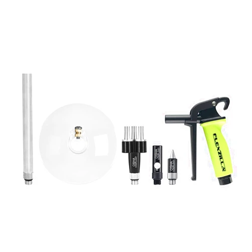Flexzilla X3 Blow Gun Kit, 6-Piece, ZillaGreen - AG1200FZKIT