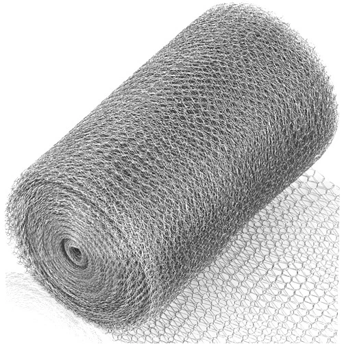 Valchoose Upgraded Not Rusty 5”X 30 Ft Stainless Steel Mesh Gap Blocker, Flexible Stainless Steel Wool Holding up Well Tight Spots, Wire Mesh Hole Fill Fabric, Stainless Steel Wool Roll Easy to Work