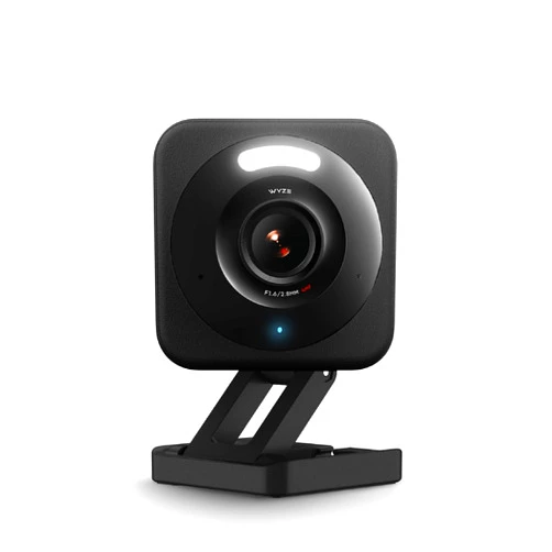 Wyze Cam v4, 2K HD Wi-Fi Smart Home Security Camera, Indoor/Outdoor Use, Pet/Baby Monitor, Motion Activated Spotlight/Siren, Enhanced Color Night Vision, 2-Way Audio, Local/Cloud Storage, Wired, Black
