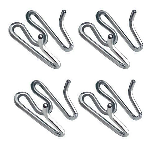 HAESINPA Dog Training Collar Extra Links for All Brands or Other Brands Dog Collar (4 Pack) (Silver, 2.25mm)