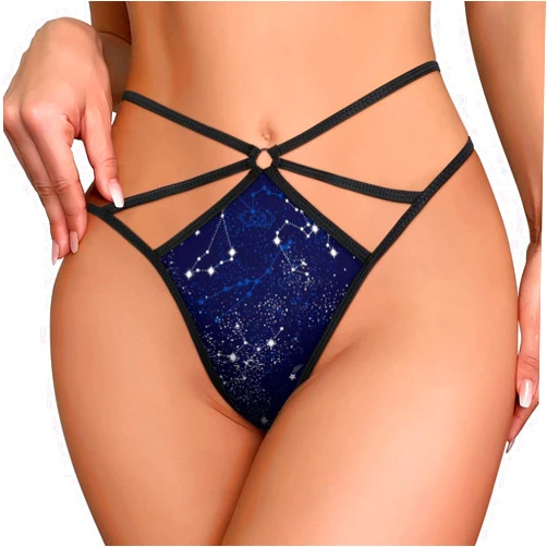 CWECVWE Women's Sexy Cut Out Mesh Thongs Erotic T Back Thong Stretch Breathable Panties