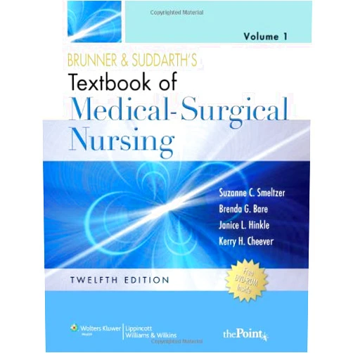 By unknown author (Author) By Suzanne C. Smeltzer RNC EdD Brunner and Suddarth's Textbook of Medical-Surgical Nursing (Two Volume Set) Twelfth Edition (Twelfth, North American Edition, Two Volume Set)