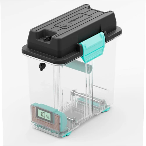 Polymaker 3D Printing Filament Storage Box - PolyDryer Box for Continuous Filament Sealing and Protection, 3D Printer Filament Holder Compatible with PA Nylon, PLA, PVB, PETG, ABS, TPU 1.75mm 2.85mm