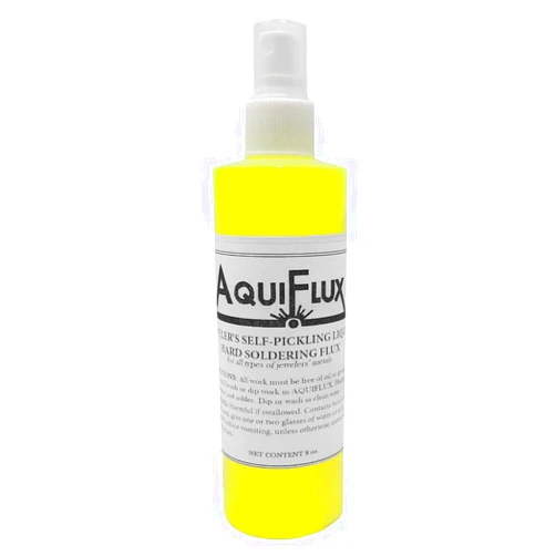 Rosenthal Collection Aquiflux Self Pickling Flux 1/2 Pint for Precious Metals Gold Silver Jewelry and Hard Soldering (8 oz.)