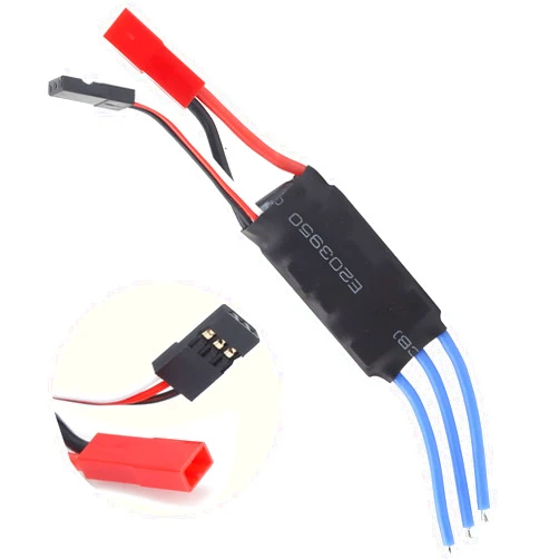 VBESTLIFE RC Brushless Motor ESC, 18A Mini PCB Electric Speed Controller Part Fits for WLtoys K989 / Kyosho/Mini-Z Mini-Q 1/24 1/28 1/32 RC Car