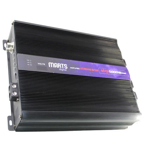 Marts Digital MXB Series 5000 Watt 1 Ohm Monoblock Amplifer MD-MXB-5000-1-V2