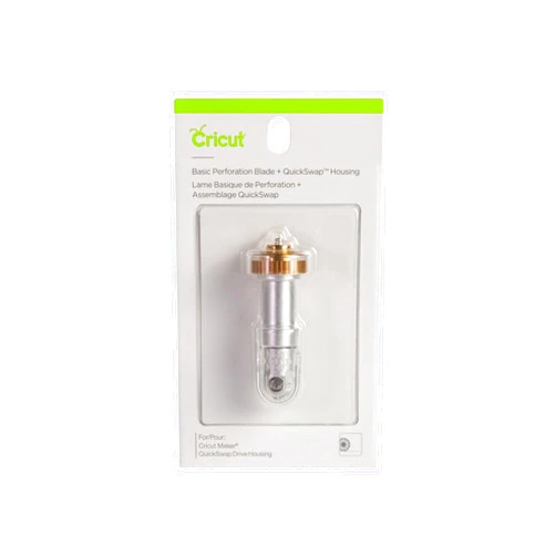 Cricut Basic Perforation QuickSwap, Blade with Housing, Metal