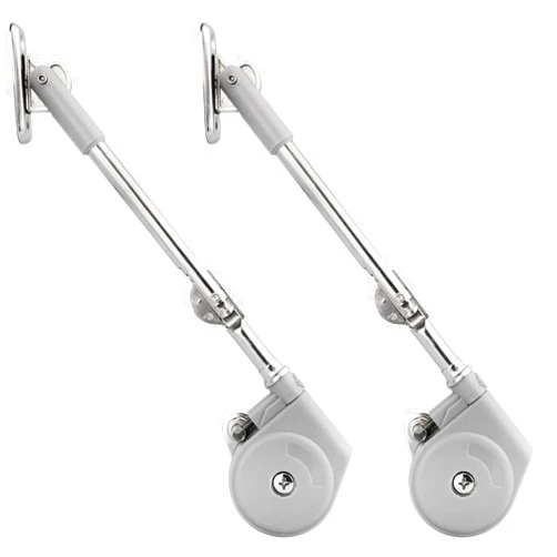MORINBO Lid Stay 105 Degree Open with Soft Close, Lid Support for Toy Box and Upward Top-Opening Flap Doors, Easy to Install (Pack of 2)