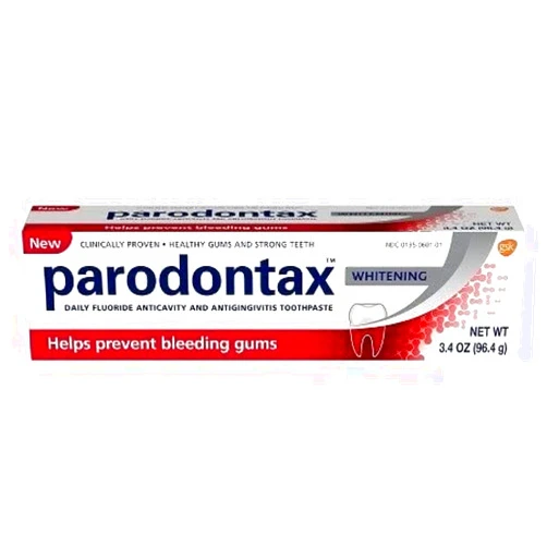 Parodontax Whitening Toothpaste for Bleeding Gums, 3.4 Ounces