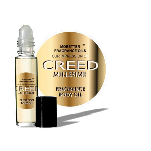 MOBETTER FRAGRANCE OILS' Our Impression of Creed Millesime Body Oil 1/3 oz roll on Glass Bottle
