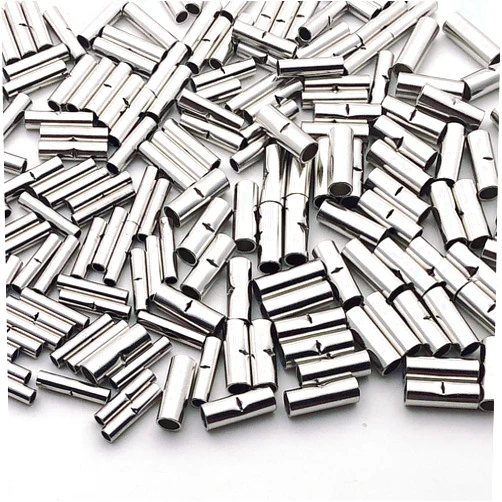 DaNaRaa 300Pcs Non-Insulated Butt Connectors 22-18AWG 16-14AWG 12-10AWG Gauge Seamless Uninsulated Electrical Wire Ferrule Cable Crimp Terminal Kit for Electrical Splice