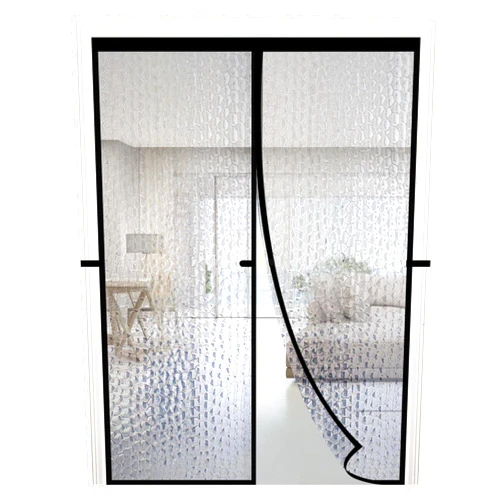 RELIANCER Magnetic Thermal Insulated Door Curtain,Waterproof EVA Door Cover,Fit Door Size 34