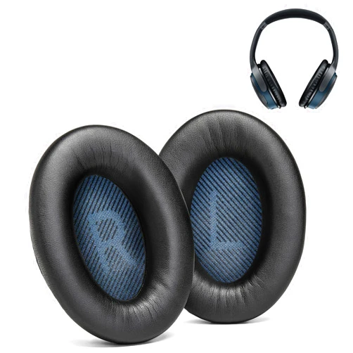 AHG Accessory House Global AHG Premium SoundLink AE2 Ear Pads Cushions Compatible with Bose SoundLink AE2 / Bose SoundLink Around Ear ii Wireless Headphones (Black). Premium Protein Leather | Extra Thick Soft High-Density Foam