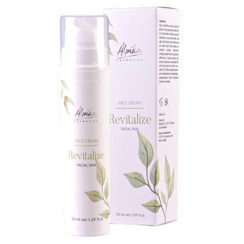 Alpika cosmetics Revitalize Wrinkles Cream for Face, Anti-Wrinkle Renewal Cream, Cream for Deep Wrinkles on the Face (1.69 Fl Oz).
