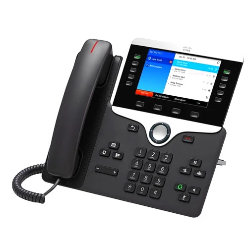 Cisco 8861 IP Phone with Multiplatform Firmware - Charcoal