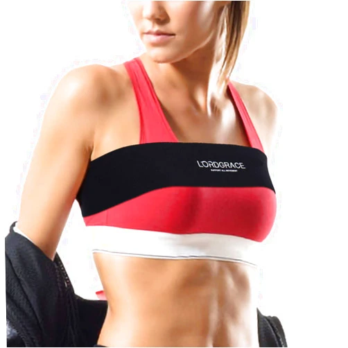 LORDGRACE Breast Support Band, No-Bounce, Adjustable Extra Sports Bra Strap, Stabilizer Band