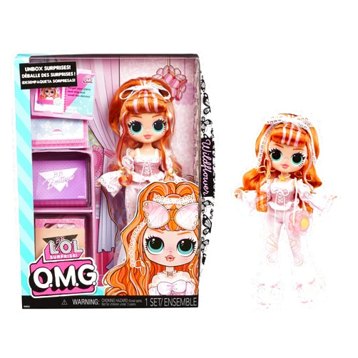 L.O.L. Surprise! LOL Surprise OMG Wildflower Fashion Doll with Multiple Surprises and Fabulous Accessories – Great Gift for Kids Ages 4+