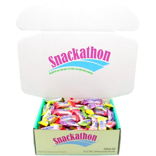 Snackathon Hi Chew 10 Flavors, Bulk 165+ Pieces, 2 Pound (Hi Chew Fruit Strawberry, Mango, Green Apple, Grape, Kiwi, Pineapple, Dragon Fruit, Watermelon, Grapefruit, Lemon)