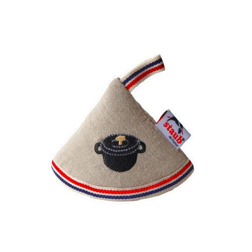 Staub Z1033-855 Knob Mittens, Black, Set of 2, Potholder