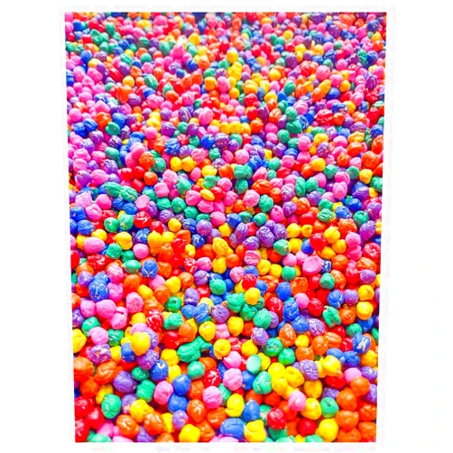 Sensory-N-Stuff Colored Chickpeas for Sensory Play and Sensory Bins - Many Different Seasonal Colors (2 Cups, Rainbow)