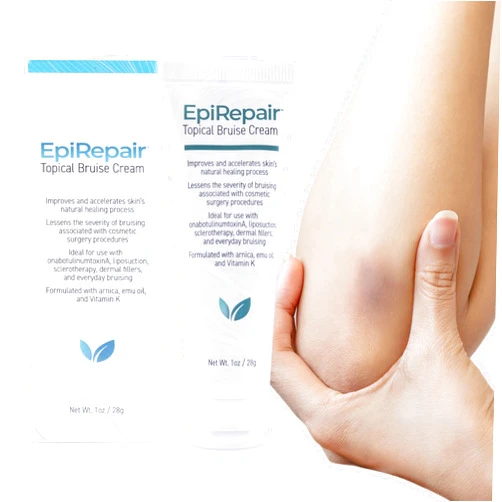 BIODERMIS EpiRepair Premium Bruise Cream - Formulated with Clinically Proven Arnica Oil & Vitamin K to Help Lessen & Remove Bruises in Cosmetic Surgery Procedures - Enhanced with Emu Oil, Vitamin E & Green Tea