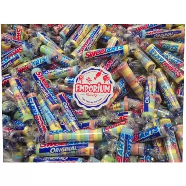 Emporium Candy Sweetarts - 2 lbs of Delicious Individually Wrapped Bulk Sweet and Tangy Assorted Bulk Candy with Refrigerator Magnet