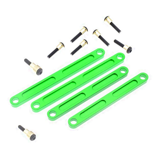 CODA RACING RC Alloy Front&Rear Camber Link Set for Traxxas 1/10 Rustler Stampede Slash 4X4 4WD-Replaces Part 3641