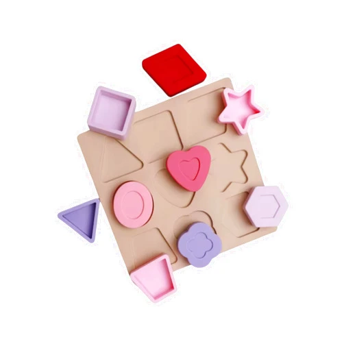 TNBUENO Silicone Shape Matching Games for People with Dementia, Fidget Sensory Toys Activities for Alzheimers, Keeping Hands Busy, Products Gifts for Elderly, Anxiety Relief