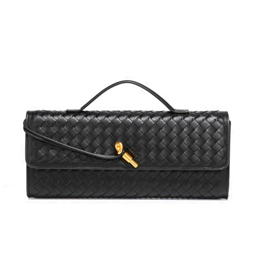 ZOSIVEB Evening Woven Handbag for Women Casual Fashion Crossbody Bags Vegan Leather Shoulder Handbag for Cocktail Party, Work