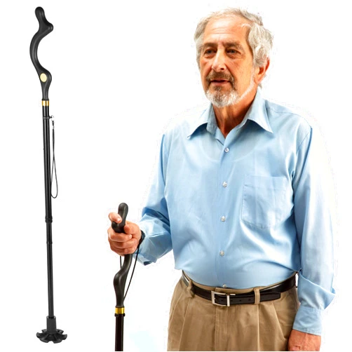 Medical king Walking Cane for Men and Walking Canes for Women Special Balancing - Cane Walking Stick Have 10 Adjustable Heights - self Standing Folding Cane, Portable Collapsible Cane, Comfortable