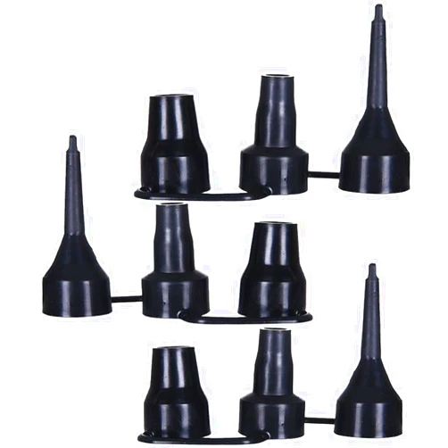 Helonge Air Pump Replacement Nozzles, 3 Pack Inflatable Pump Nozzles Head, Air Pump Inflator Adaptor Accessory for Partial Air Bed, Air Mattress etc