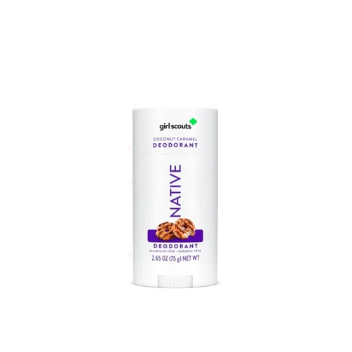 Native Limited Edition Girl Scout Coconut Caramel Cookie Deodorant - 2.65oz, 1 Count (Pack of 1)