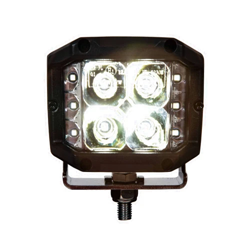 Buyers Products Company Buyers Products Ultra Bright Wide Angle 4 Inch by 3 Inch Rectangular LED Clear Spot-Flood Combination Light