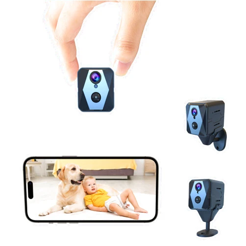 Vebiliki Spy Camera, 2K HD Hidden Camera, WiFi Camera, Cloud & SD Storage Mini Camera, Wireless Indoor Camera, AI Motion Detection Camera, Auto Night Vision Cameras for Home Security