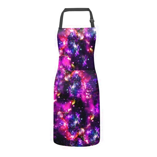 WIRESTER Adjustable Bib Apron with 2 Pockets, Unisex Apron Machine Washable for Kitchen Cooking Restaurant BBQ Drawing