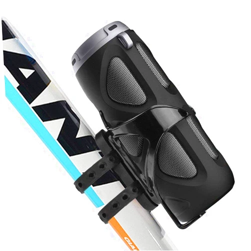 Avantree Cyclone - Portable Bluetooth Bike Speaker with Bicycle Mount, SD Card Slot, 10W Bass-Enhanced Audio, and Splashproof/Shockproof/Dustproof Build, Perfect for Bikes & Scooters