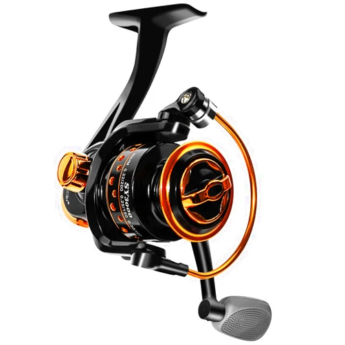 QINGLER Summer and Centron Spinning Reels, 12 +1 BB Light Weight & Ultra Smooth Reel for Ice/Summer 3000/1000 Fishing Reel by QINGLER
