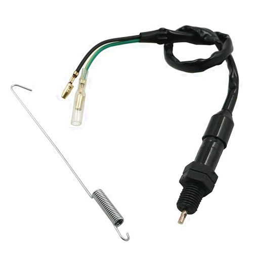 AUTOVIC Motorcycle Universal Rear Brake Light Switch with Spring Kit for Honda Kawasaki Suzuki Yamaha Quad Bikes ATVs Scooters