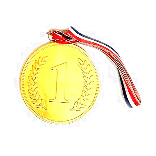 All City Candy Fort Knox Number 1 Milk Chocolate Medallions - Case of 24