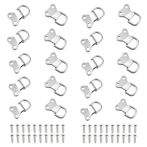 MroMax 100PCS Ring Picture Frame Buckle 1.42